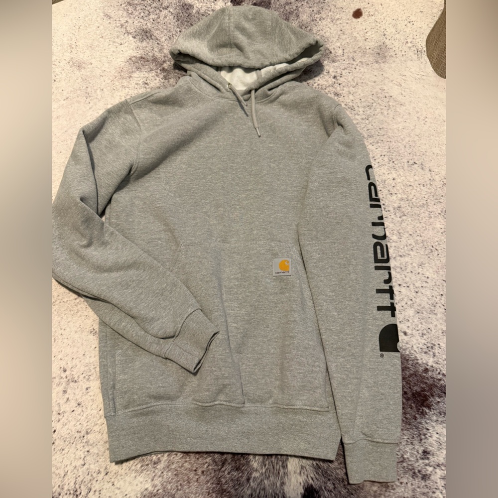 Grey Carhartt hoodie